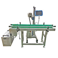Mesin Penanda Laser UV 10W 15W 20W 5W dengan Fokus Otomatis UV CCD dan Pendingin Air UV 355nm