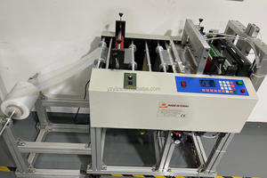 Petite machine à fabriquer des sacs en plastique HDPE PE PO à fermeture automatique, machine à coudre pour fabriquer des sacs, machine à perforer les poignées <span class=keywords><strong>de</strong></span> sacs <span class=keywords><strong>de</strong></span> transport - Product Image 3