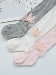 Leggings para Niños en Oferta, Pantalones de Nueve Puntos para Bebés y Niños Pequeños y Medianos, Estilo Coreano, Otoño, Calcetines para Niñas, Venta al por Mayor - Product Image 1