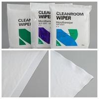 Chiffonnette de nettoyage en microfibre Jingya WIP5091 Classe 100 pour salle blanche, sans peluches, en polyamide, absorption >510ml/m², épaisseur 0,38mm