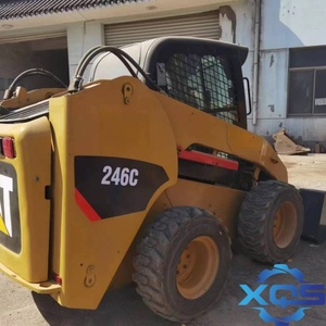 รถตักล้อยางขนาดเล็ก CAT 246c 246 ผลิตในญี่ปุ่นแท้ รถตักอเนกประสงค์ คุณภาพสูง มือสอง พร้อมชุดเกียร์และลูกปืน ได้รับมาตรฐาน CE - Product Image 2