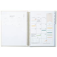 Journal de bien-être avec impression personnalisée Journal d'affirmation de gratitude pour les soins personnels Agenda quotidien Planificateur de pleine conscience par sublimation