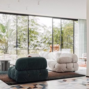 Set di Mobili Modulari Nordici Creativi INS Minimalisti di Lusso Leggero con Pulsante di Trazione Combinazione Libera con Schiuma ad Alta Densità - Product Image 3