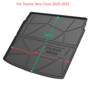 Accessori Auto all'Ingrosso <span class=keywords><strong>Tappetini</strong></span> per Bagagliaio 3D in TPE per <span class=keywords><strong>Toyota</strong></span> <span class=keywords><strong>Yaris</strong></span> Cross 2020-2025 Vasca Baule Cargo - Product Image 4