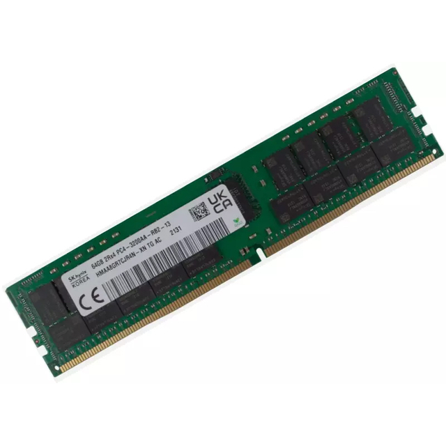 NEW Ram SK 64GB DDR4 3200MHz ECC REG HMAA8GR7AJR4N-XN TG AC RDIMM Server Workstation RAM 2Rx4 PC4-3200AA-RB2-13