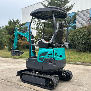 17G Compacte Graafmachine Voor Huis En Boerderij | Hydraulische Mini-Graafmachine Met Kubota-Motor-Intrekbare Rupsbanden - Product Image 3