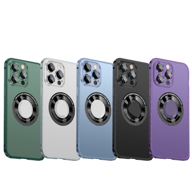 Luxury Durable PC Mobile Phone Case for iPhone 14 Featuring Rubber Camera Protection INS Sublimation Blank Electroplate