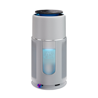 Purificateur d'air portable intelligent HEPA de grande taille pour la maison, élimination des poils d'animaux, avec affichage de l'indice de qualité de l'air (AQI)