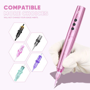 Biomaser TP006 - Pluma de <span class=keywords><strong>Tatuaje</strong></span> Inalámbrica PMU con Pantalla Digital, Motor sin Núcleo, Máquina de Maquillaje Permanente <span class=keywords><strong>para</strong></span> Cejas, Labios y Delineador de Ojos - Product Image 3