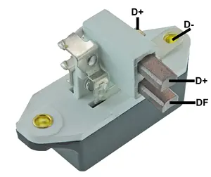 Regulador de tensão para Alternador, GA032, 9190087032, 9190087026, 1986 AE0 009, WAI/Transpo: IB357, Magneti Marelli: RT510084