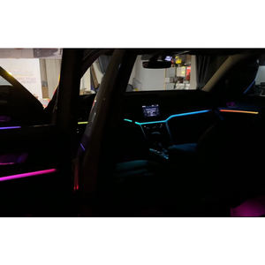 Kit de Actualización de Iluminación Ambiental de 64 Colores para Volkswagen Teramont/Teramont X 2017-2020, Accesorios de Iluminación LED Interior - Product Image 6