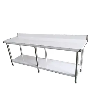 Bien de precio de acero inoxidable mesa de trabajo Inox de mesa de trabajo de Banco de acero inoxidable gran venta de liquidación