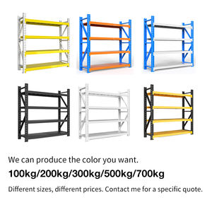 200kg di scaffalature per stoccaggio scaffale ripiano per Garage ripiani in metallo verniciato a polvere sistema di scaffalature magazzino - Product Image 2