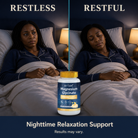 BIYODE Afrique : Comprimés de glycinate de magnésium 500 mg – Complément pour la santé du sommeil – En stock – Faible MOQ – Vente en gros directe usine