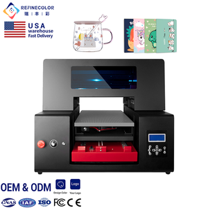 Impresora <span class=keywords><strong>de</strong></span> Cama Plana UV DTF Automática A3 Refinecolor con Servicio Local en EE. UU. para Madera, Acrílico, Metal, Cristal, PVC y Nuevo <span class=keywords><strong>Cabezal</strong></span> Epson F1080 - Product Image 1