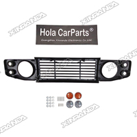 Pour Jimny Suzuki Little D Defender calandre avec lampe pour Suzuki Jimny Sierra JB74 JB64 2024 2023 2022 2021Grille Badge