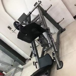 <span class=keywords><strong>Presse</strong></span> à jambes à 45 degrés de qualité commerciale - Hack Squat avec pédale inversée, base à réduction de bruit et rembourrage ergonomique pour une utilisation à domicile - Product Image 3