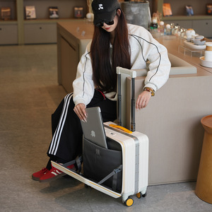 <span class=keywords><strong>Valise</strong></span> de voyage PC Business, bagage <span class=keywords><strong>cabine</strong></span>, <span class=keywords><strong>valise</strong></span> à roulettes <span class=keywords><strong>avec</strong></span> <span class=keywords><strong>chargeur</strong></span> <span class=keywords><strong>USB</strong></span>, unisexe - Product Image 3