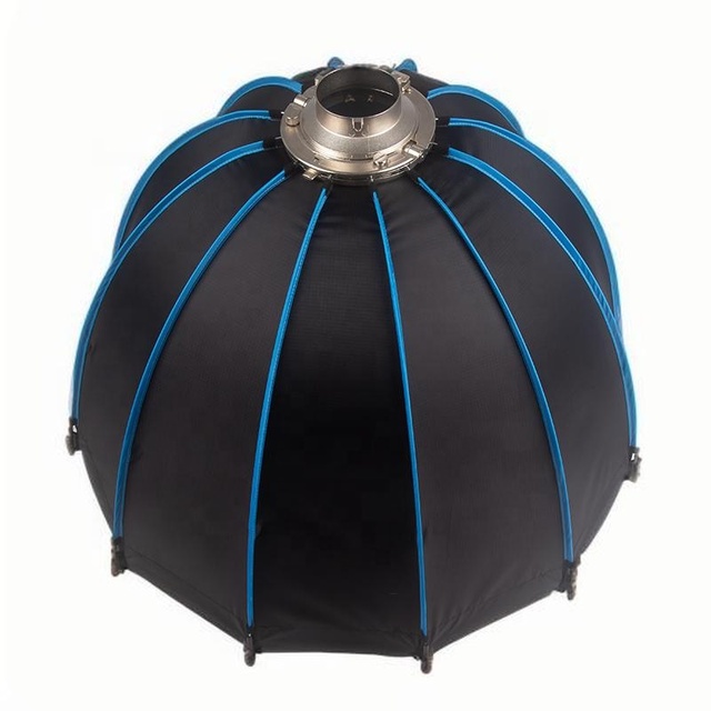 E-reise 65cm/90cm/120cm Parabolic Softbox Bowens Mount, 35.4" Quick Release Soft Box Light Diffuser/Grid/Bag