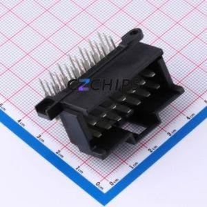 K966140WR-3x07-PTSW Wire-to-Board Pin Header Through hole Component (THT),P=5mm Connector 3x7P 5mm Right Angle Insert 3 - Product Image 1