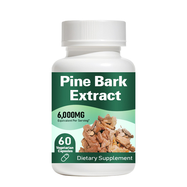 OEM Pine Bark Extract Capsule Natural Pine Bark Extract for Antioxidant and Immune Support Supplement