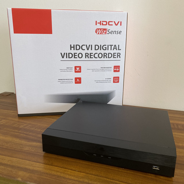 Ready Stock XVR5216AN-4KL-I3 16CH Penta-brid 4K Value/5MP 1U 2HDDs WizSense Digital Video Recorder