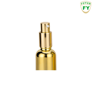 Fuyun Rapido di trasporto del nuovo design di lusso <span class=keywords><strong>100</strong></span> <span class=keywords><strong>ml</strong></span> scorrevole oro pompa bottiglia dello spruzzo di vetro - Product Image 4
