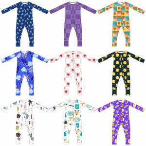 Ropa <span class=keywords><strong>de</strong></span> Bebé Recién Nacido, Body <span class=keywords><strong>de</strong></span> Algodón para Bebé, Ropa <span class=keywords><strong>de</strong></span> Dormir, Mono <span class=keywords><strong>de</strong></span> Manga Larga <span class=keywords><strong>de</strong></span> Bambú, Pijama para Recién Nacido - Product Image 4