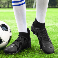 Chaussures de football à crampons d'entraînement professionnelles les plus populaires pour hommes, pour usage sur gazon en automne et en hiver