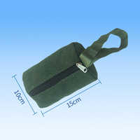 Sacs à outils en toile épaisse ronde vert foncé vierge d'usine, personnalisables, durables, petite et grande taille, kit ElectricTook