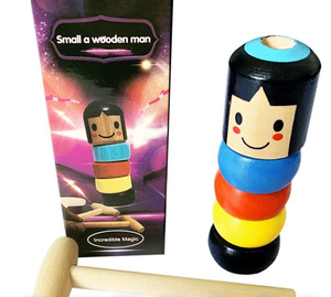 Hot bán mới lạ không thể phá vỡ người đàn ông bằng gỗ Đồ chơi ma thuật giáo dục cứng đầu gỗ người đàn ông <span class=keywords><strong>Magic</strong></span> Trick đạo cụ trẻ em trẻ em Quà tặng - Product Image 2