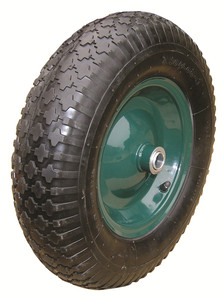 Hand Trolley Pneumatic Rubber Wheel <strong>Wheelbarrow</strong> <strong>Tire</strong> for GREECE and ALBANIA - Product Image 6