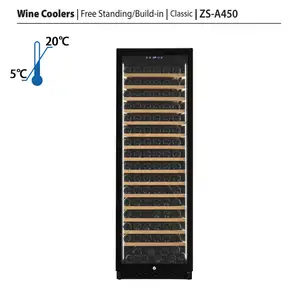 Wine Dispenser Steel Cabinet Fan Cooler Wine Bar Cabinet Wine Chiller Fridge Freezer Drink Cooler Compressor Refrigerator