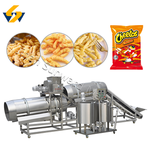 Cheetos Extruder <b>Chips</b> Kurkure Banane Wali <b>Machine</b> Snacks Processing Factory Manufacturer Plant - Product Image 3