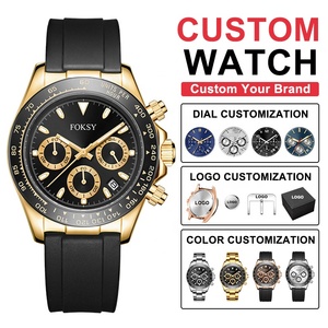 <span class=keywords><strong>Montre</strong></span> à Quartz <span class=keywords><strong>chronographe</strong></span> de luxe étanche pour hommes, nouveau Design tendance avec Logo personnalisé - Product Image 1