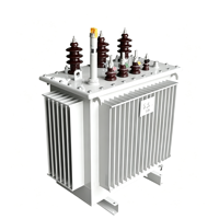 Transformateur de distribution triphasé immergé dans l'huile pour usage agricole et parcs industriels, 30kVA, 50kVA, 63kVA, 80kVA, 100kVA, 6kV, 10kV