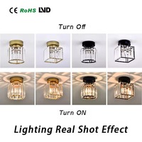 Luz de techo nórdica LED minimalista moderna, lámpara de fondo de pasillo ultrabrillante con borde cruzado para dormitorio, sala de estar, personalizable