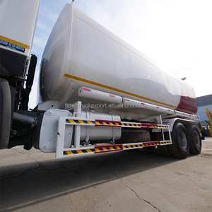 Venta de fábrica Howo usado Referbished 6x4 Wheeler 20000 30000 camión tanque de combustible de litros reabastecimiento de combustible cisterna precio barato - Product Image 5