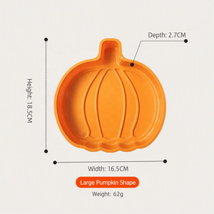 Moule à gâteau en silicone grande taille à cavité unique en forme de citrouille sans BPA, spécial Halloween, écologique et résistant à la chaleur, pour la vente en gros - Product Image 4