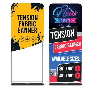 Custom Portable Tension Fabric Stands Are The Latest In Indoor Stand-alone Advertising