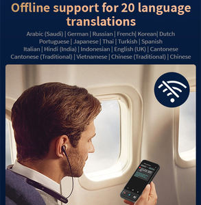Dispositivo traduttore in lingua aziendale portatile di fascia alta 150 le lingue a due vie istantanee AI ChatGPT voce Versatile facile da usare - Product Image 2
