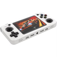 Console de jeu portable R36H 64 Go Open Source Linux Écran HD 3,5 pouces Wi-Fi intégré 3000 jeux Batterie 3000 mAh Rockchip RK3326