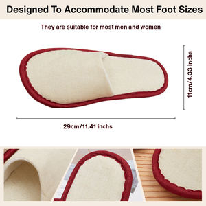 รองเท้าสลิปเปอร์โรงแรมแบบใช้แล้วทิ้ง พิมพ์โลโก้ได้ ขายส่งจากโรงงานโดยตรง ราคาถูก จำนวนมาก เหมาะสำหรับใช้ในโมเทล - Product Image 5