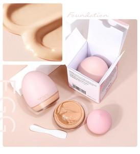 पूर्ण कवरेज नींव तरल मैट मॉइस्चराइज़र फेस बेस लंबे समय तक चलने वाले तेल नियंत्रण कसाई सौंदर्य - Product Image 5