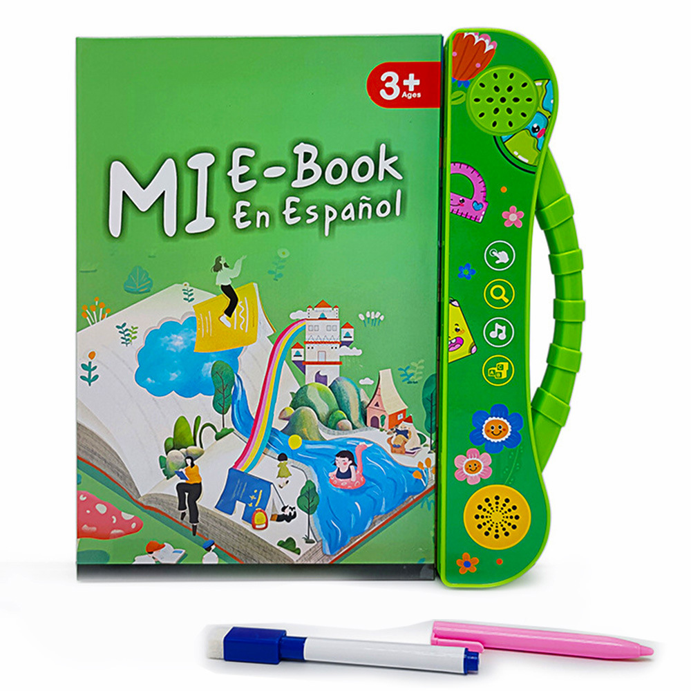 Livre électronique bilingue espagnol-anglais