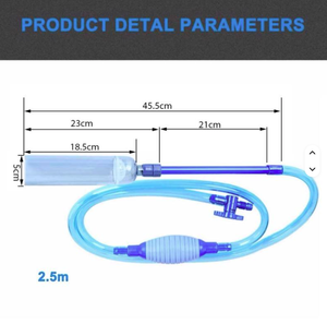 Boyu Aquarium Acessórios Changer água tanque de peixes Ferramentas de limpeza duráveis Cascalho Sifão Cascalho Limpador de cascalho - Product Image 4