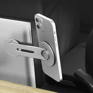 Suporte de expansão ajustável para laptop, clipe de montagem lateral do monitor do computador portátil, suporte magnético para telefone portátil