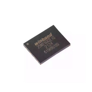 ชิปหน่วยความจำแบบอนุกรม NAND 3V WSON-8 W25N01GVZEIG ชิปหน่วยความจำแบบอนุกรม1GB - Product Image 1