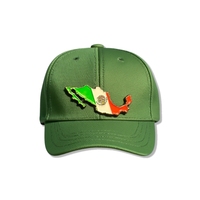 Personnalisé mexicain métal émail Cowboy Baseball chapeau PinCap Clip broche Cowboy mexicain chapeau émail broche elfe breloques drapeau chapeau insigne