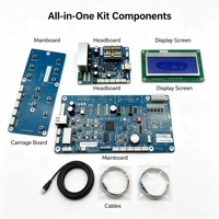 Printer Inkjet DTF Hosn I1600 2-Head Printer Head Board Bracket Board Mainboard Assembly